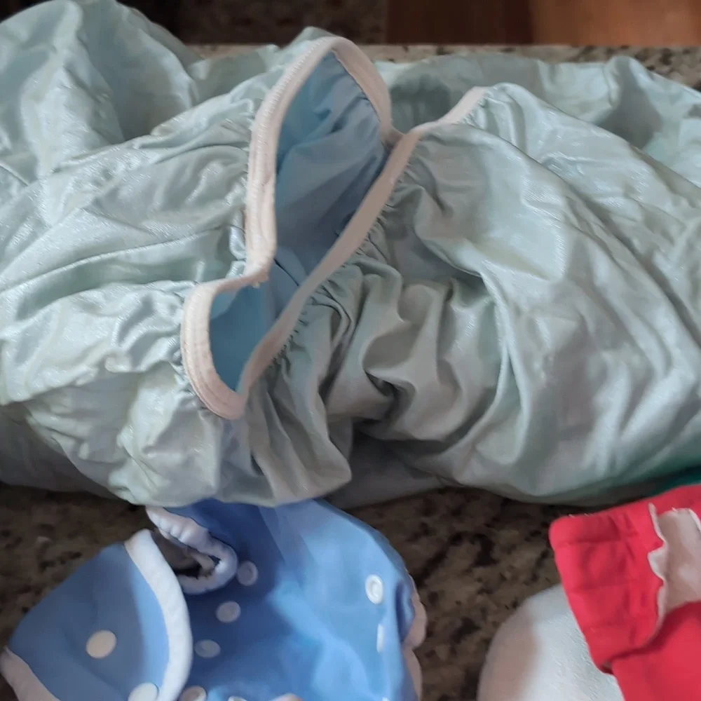 Enormous Lot Of Cloth Diapers And Accessories